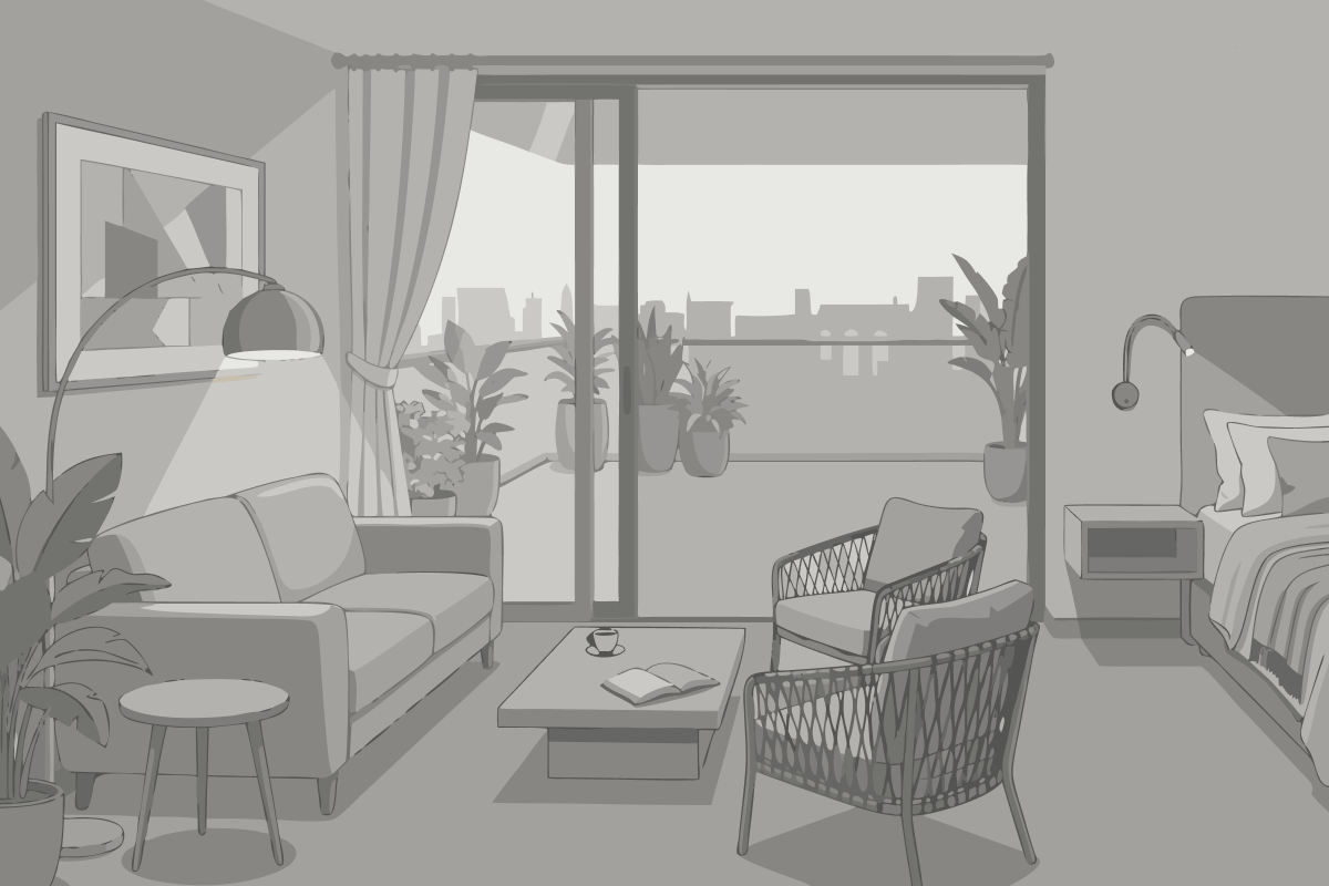 Family room (2 adults + 2 children up to 12 years)